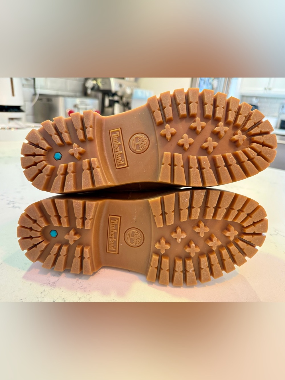 Timberland Women's Stone Street Platform Kiltie Boat Shoe Boot Wheat 8.5 - Picture 8 of 8